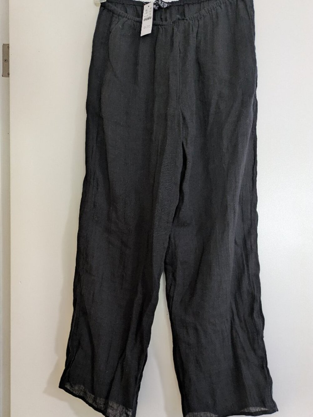 J. Crew NWT Beach pant in Hampton linen blend xs